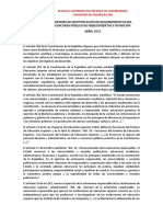 Concurso público ESPCH Abril 2023