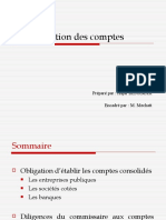 Consolidation des comptes