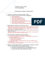 Exercicio Elementos Do PL 2019 - 1 Gabarito Parcial