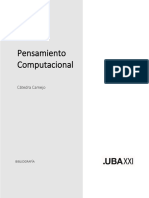 Bibliografía Pensamiento Computacional 1C2023