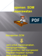 Manajemen SDM Keperawatan