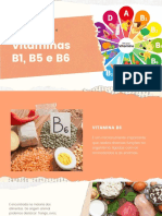 Vitaminas B1, B5 e B6: Funções, Fontes e Deficiências