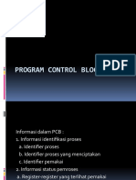 Program Control Block (PCB)