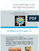 EVOLUCION HISTORICA DE LOS DERECHOS HUMANOS - Material Clase 1