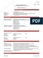 Material Safety Data Sheet: 1. Identification of The Substance/preparation and The Company
