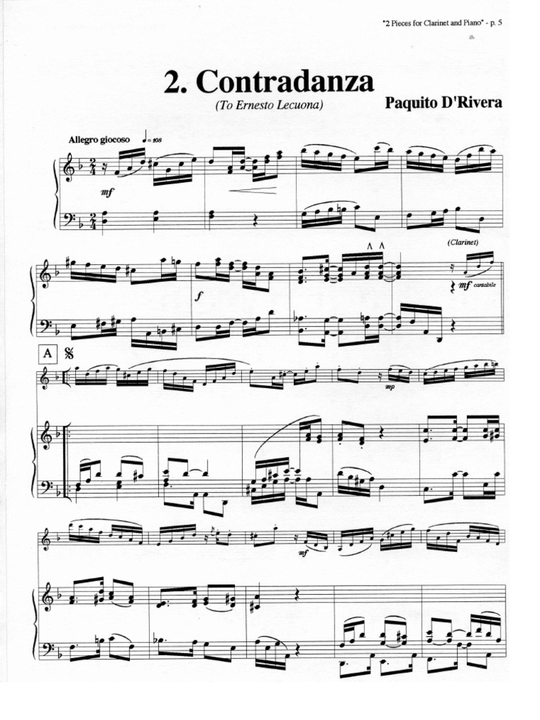 Contradanza pdf