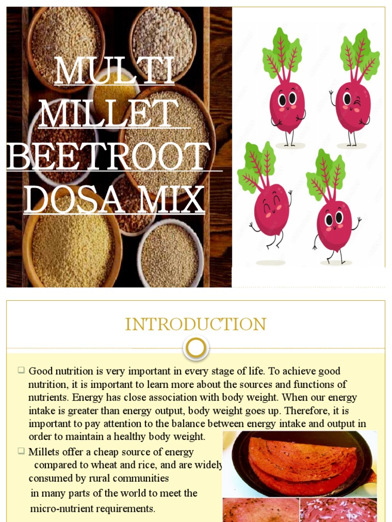 MULTI MILLET BEETROOT DOSA MIX PDF