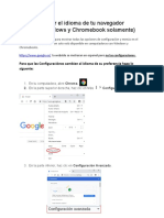 Como Cambiar Chrome A Español