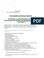 Televisión Satelital Gratis