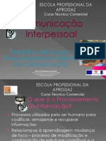 COMUNICAÇÃO INTER-PESSOAL- TRABALHO DE GRUPO