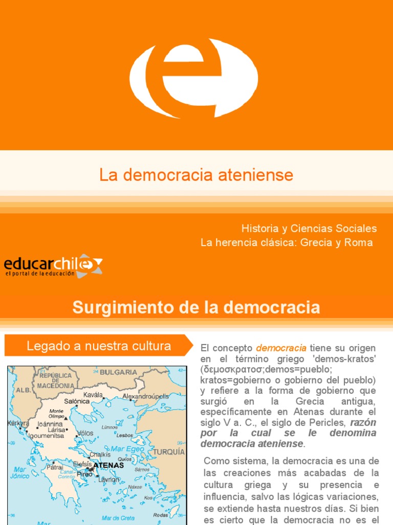 Democracia Ateniense: Orígenes y Estructura | PDF | Ciencias sociales ...