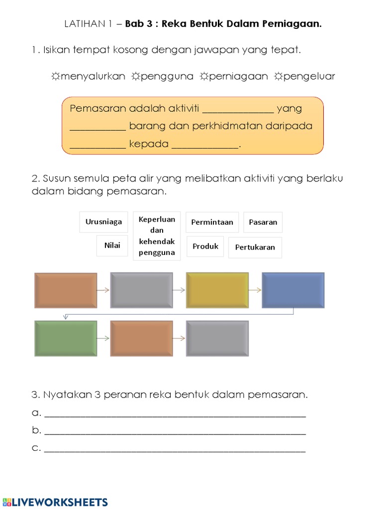 Latihan RBT Tingkatan 3 Bab 3 | PDF