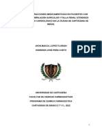 Interacciones Medicamentosas Potenciales en Pacientes Con Falla Cardíaca, Fibrilación Auricular y Falla Renal en Un Consultorio Cardiológico en La Ciudad de Cartagena de Indias.2