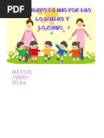 Plan Mi Cuerpo - Lo Conozco y Lo Cuido | PDF | Alimentos | Aprendizaje