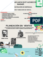 Planeacion y Prevision de Ventas.