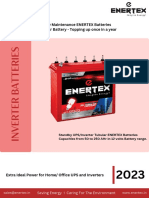 Inverter Battery Brochure 