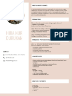 Hira Nur Durukan: Profil Professionnel