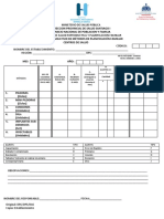 Informe y Solicitud de Métodos de Planificación Familiar