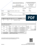 Factura Electronica RUC: 20604070407 F001-00006770: Quma Soluciones Gastronomicas S.A.C