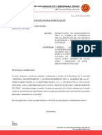 Carta #010 - Req. Materiales