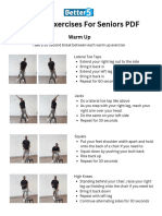 Balance Exercises For Seniors PDF