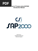 SAP2000 Tutorial