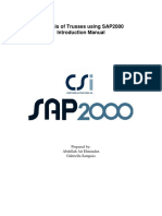 SAP2000 Tutorial