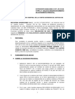 Modelo de Escrito de Desarchivamiento Sullochuco Lozano