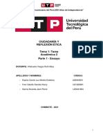 (AC-S12) Semana 12 - Tema 1 Tarea Académica 2 - Parte 1 - Ensayo