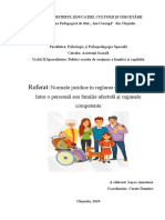 Eseu - Normele Juridice În Reglarea Relaţiile Sociale Între o Persoană Sau Familie Afectată Și Organele Competent