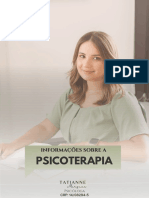 Psicoterapia: Informações Sobre A