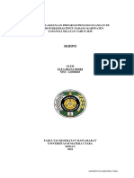 Sistem Pelaksanaan Program Penanggulangan TB Paru Di Puskesmas Pintu Padang Kabupaten Tapanuli Selatan Tahun 2018