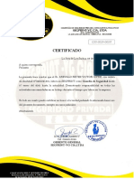 Certificado Laboral Segprint Arevalo