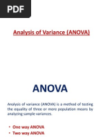 Lecture 8 ANOVA