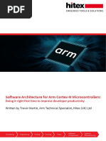 Software Architecture For Arm Cortex-M Microcontrollers