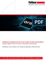 Software Architecture For Arm Cortex-M Microcontrollers
