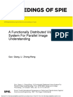 1987-A Functionally Distributed Vision System For Parallel Image Understanding