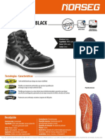 Certificacion Botas Norseg Modelo Urban Worker Black