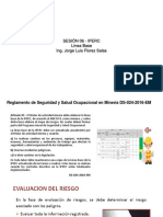 Línea base IPERC minería actualizar anual