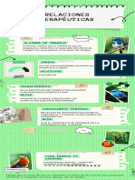 Infografía de proceso recortes de papel notas verde