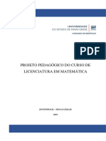 Licenciatura em Matemática UEMG Divinópolis