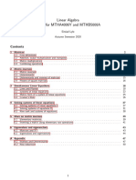 Differential Equations and Linear Algebra