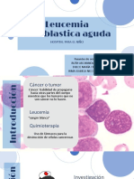 Leucemia linfoblastica aguda en niños