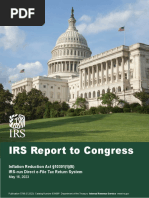 IRS Free File Report