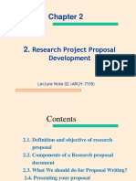 Research Proposal Development