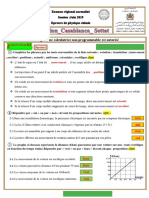 Correction Examen Regional PC Casa Settat 2019 3AC 1