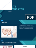 Acute Appendicitis