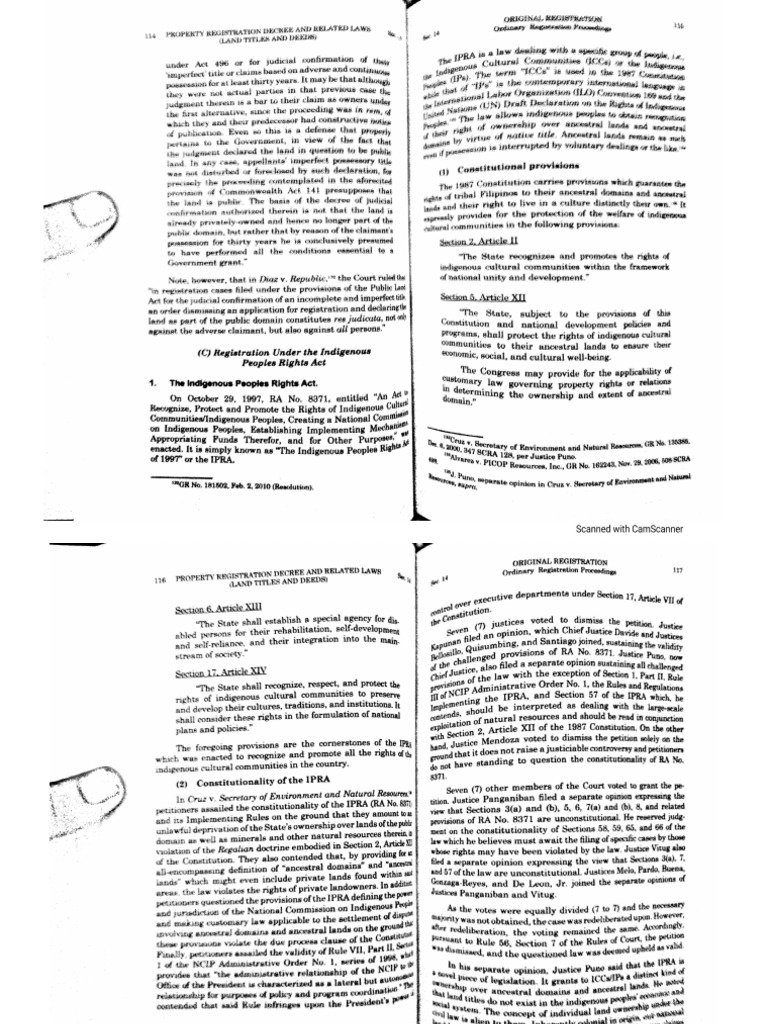 Ipra (Agcaoili) | PDF