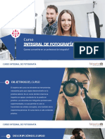 CIF - Programa Del Curso Integral de Fotografía