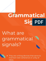 Eng8 Grammatical Signals